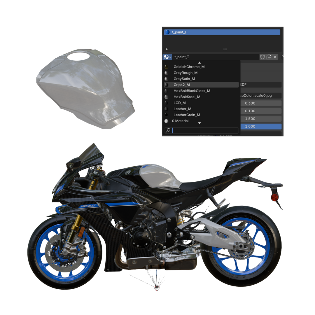 YAMAHA MT07 2025 – Sweep Design YAMAHA MT07 2025 – Sweep Design
